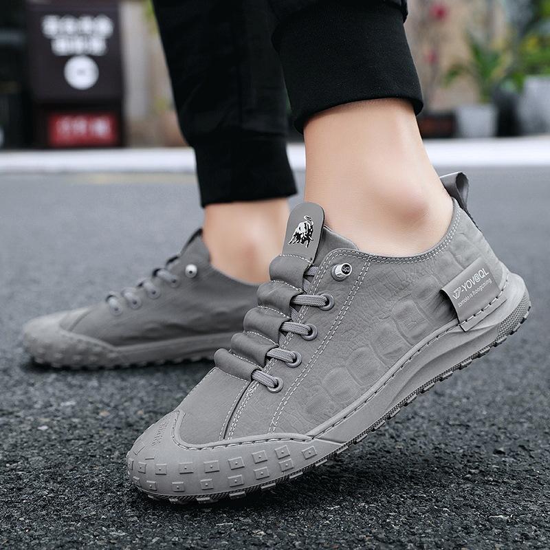 2025 Summer New Men's Canvas Slip-On Work Shoes Waterproof Non-Slip Chef Professional Breathable Beijing Cloth Casual Sneakers