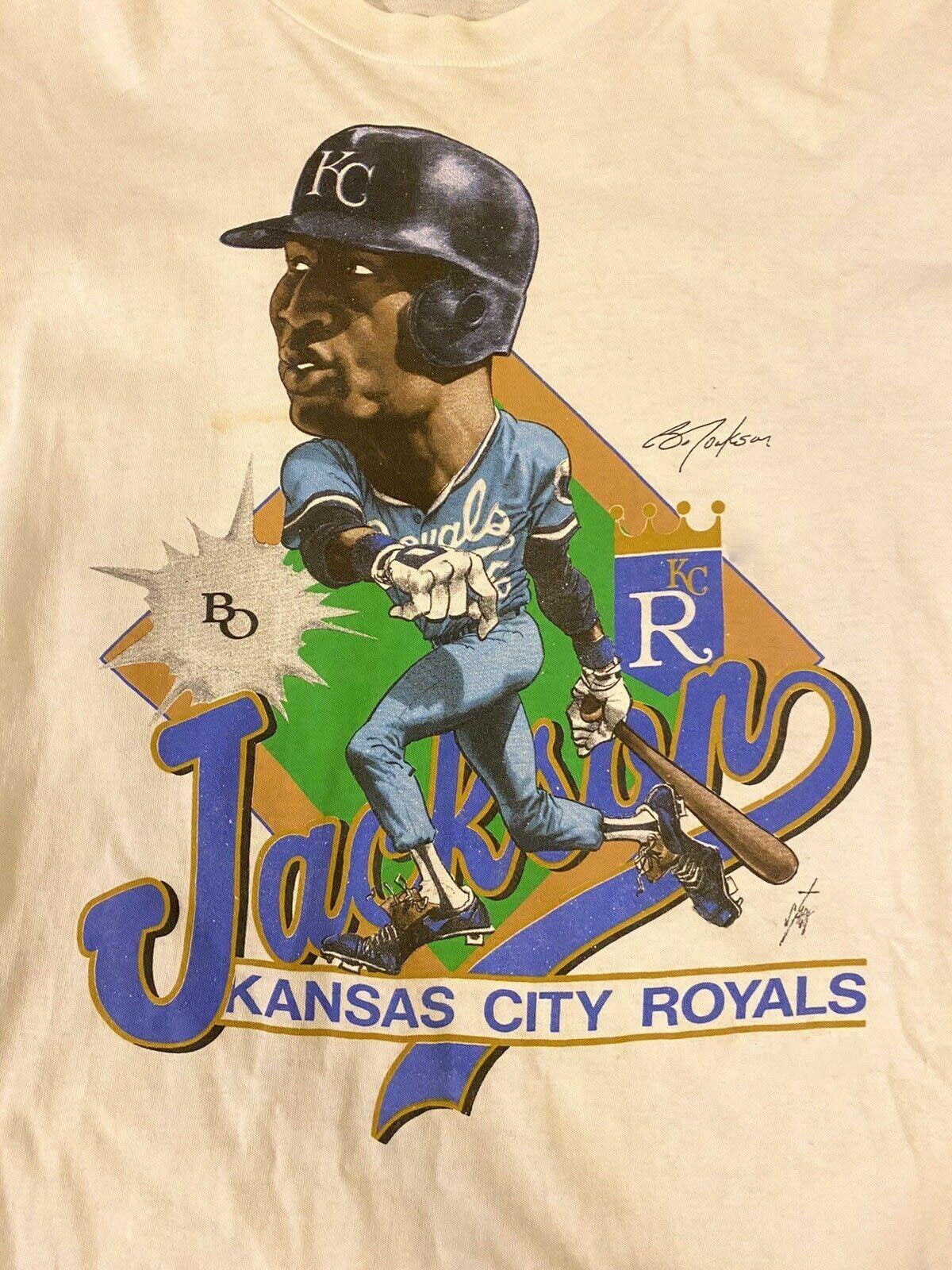 Vintage Bo Jackson MEn S-234XL T-shirt A255 XXXL