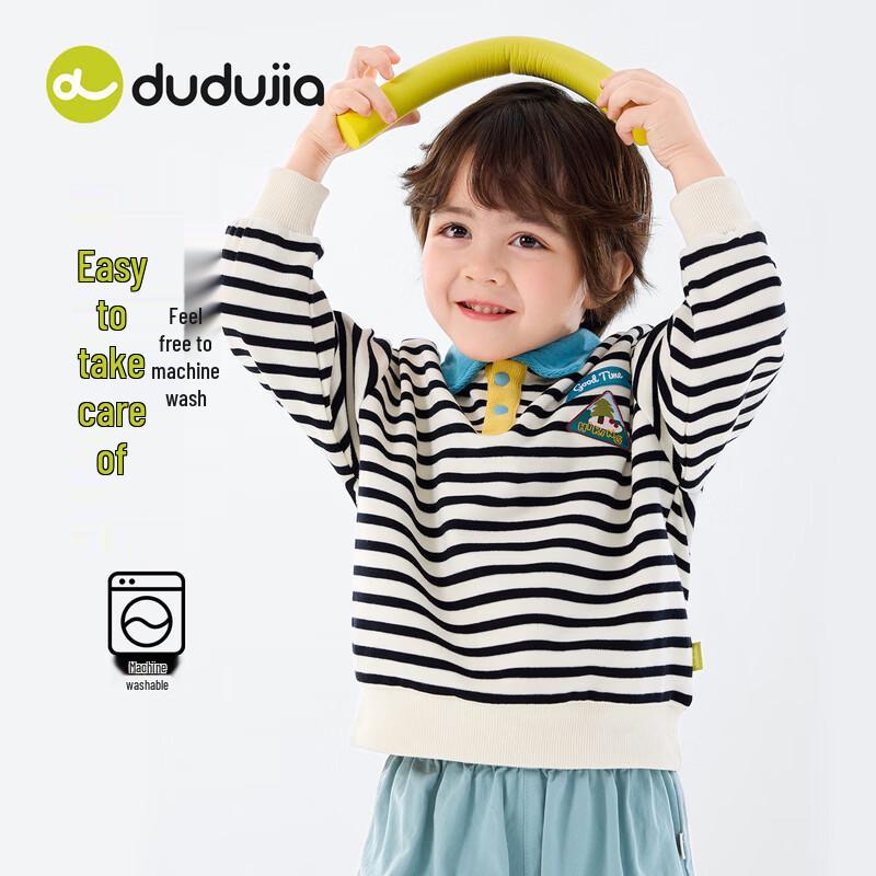 

Kids Long Sleeve Polo Sweatshirt 90