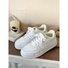 velvet little white shoes versatile height-increasing cotton shoes women's winter new sports board shoes 705