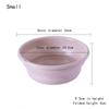 Household Foldable Plastic Basin Portable Student Dormitory Travel Laundry Thickened Wash Basin Bathroom Accessories Household