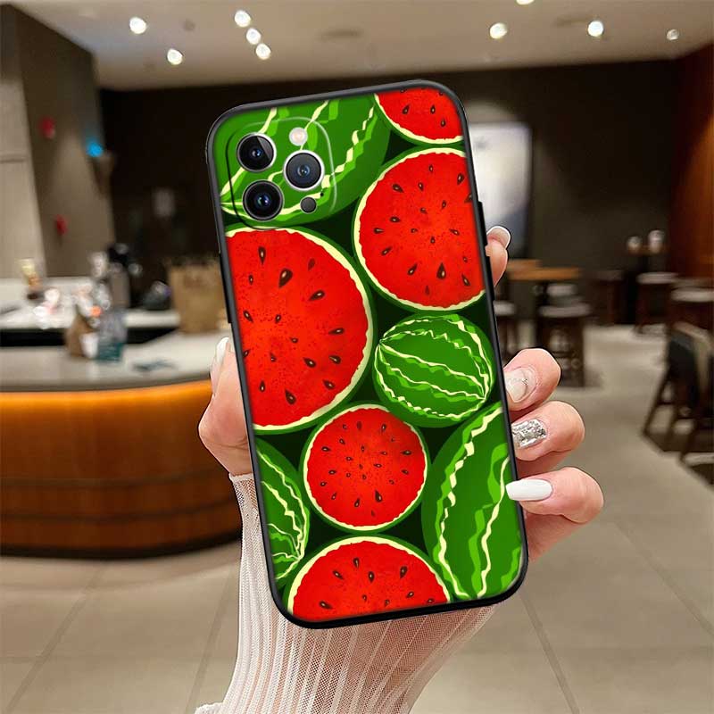 UP19 Cartoon Fruit Watermelon New High-End Shell Phone Case for Redmi Note 8 9 Pro Max 9S 9T 9C NFC 8T 8A 10A A4