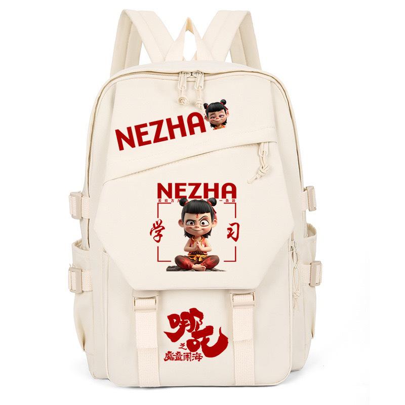 Nezha's Devil's Child Haohai School Bag Primary School Students Large Capacity Backpack Children's School Backpack Trend Fashion