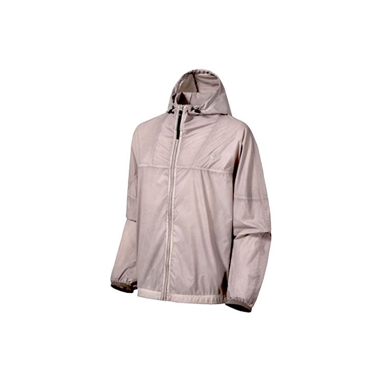 Nike Sportswear Tech Pack-3 Однотонная Застежка-молния Длинный рукав С капюшоном Складывающаяся куртка Женские куртки Moon-Fossil-Gray DM6507-087 M