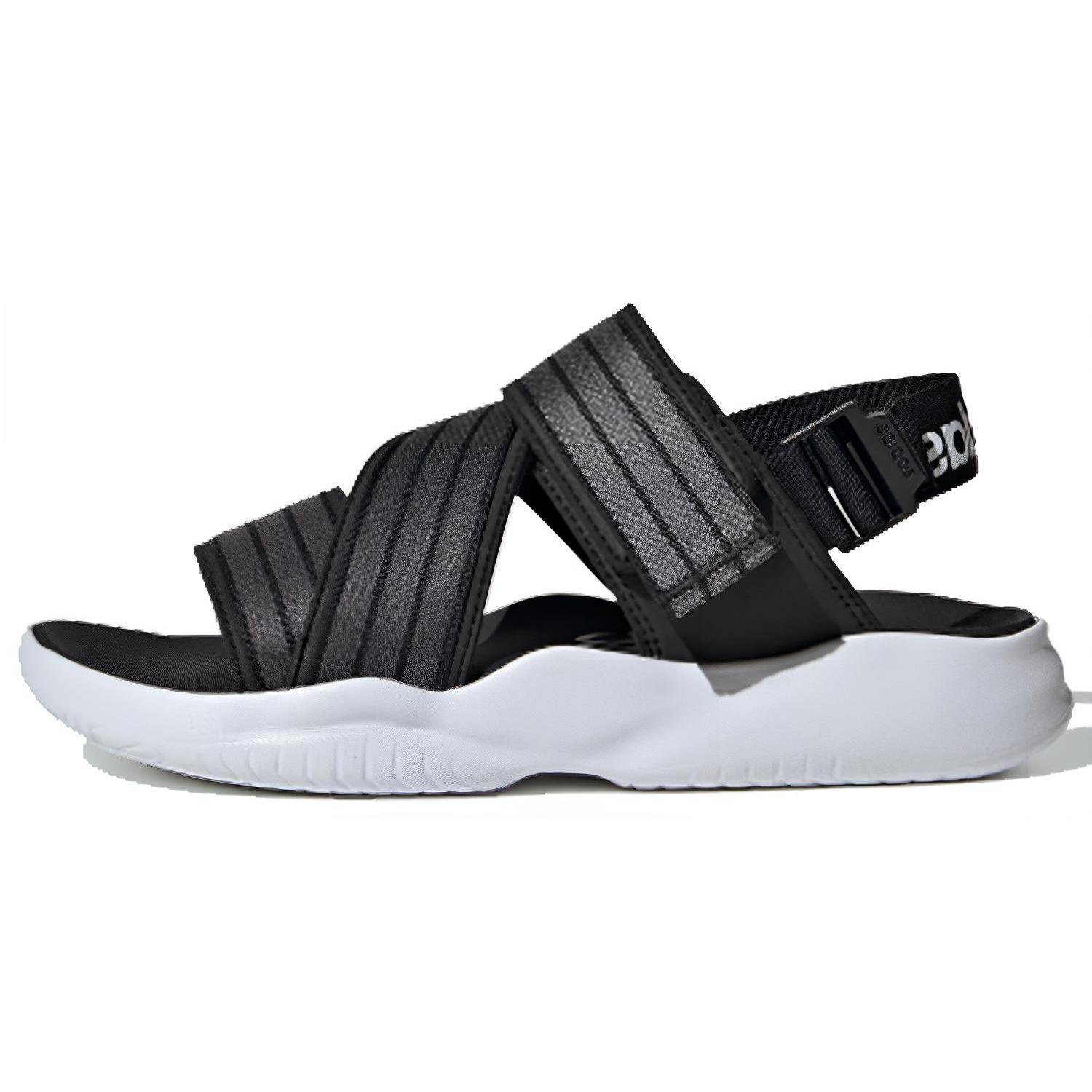 

Adidas 90s Sandal Velcro Casual Black Gray White Sandals Black Grey White Women s EG7647 36⅔