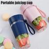 ABS Electric Juicer Cup Handheld Replacement USB 1200mAh Battery Powered 21000RPM Bottle Squeezer Extractor with Lanyard