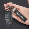 Carbon Fiber Leather Keyrings Car Keychain Accessories For Honda Civic FIT Accord Prelude CRV 5th City CRZ CRX Jazz HRV Pilot TO0