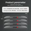 AQS3   Transparent Door Edge Protector Stickers Anti Collision Strips For Nissan Nismo Note Armada Pulsar Pathfinder X-Trail Qashqai