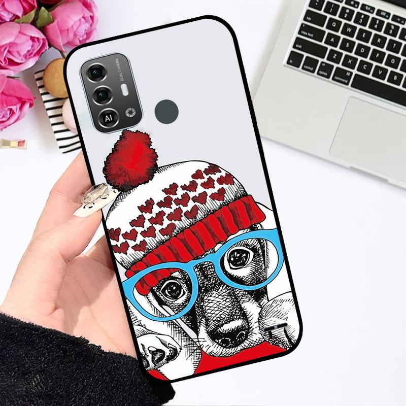 Cases For ZTE Blade A53 Pro Cute Astronaut Fashion Shockproof Soft Bumper For ZTE Blade A53 Pro Coque Funda Floral Coque Shell