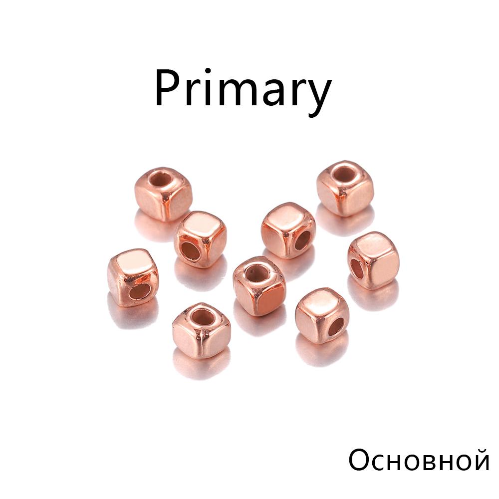 Acrylic CCB Plastic Square Cuboid Seed Beads Bulk Loose Spacer Beads For DIY Bracelet Findings Jewelry Making Supplies