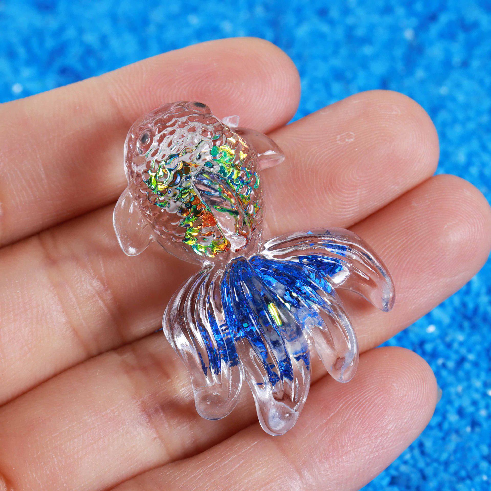 

Dreamy Goldfish Koi DIY Accessories Set: Keychain, Phone Lanyard, Pendant, Earrings, Necklace, Hairpin