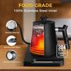 1L 304 Touch Screen Panel Electric Health Kettle Indicator Stainless Steel Electric Kettle Coffee Pot with Temperature