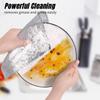 100PCS Magic Cleaning Cloth Thickened Double -sided Metal Steel Wire Rags Kitchen Dish Pot Washdishing Cloths Towel Clean Tools