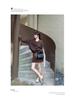 Versatile Shawl Hoodie Skirt Set for Women - Autumn 2026, Korean Style, Round Neck Top with Slimming Short Skirt