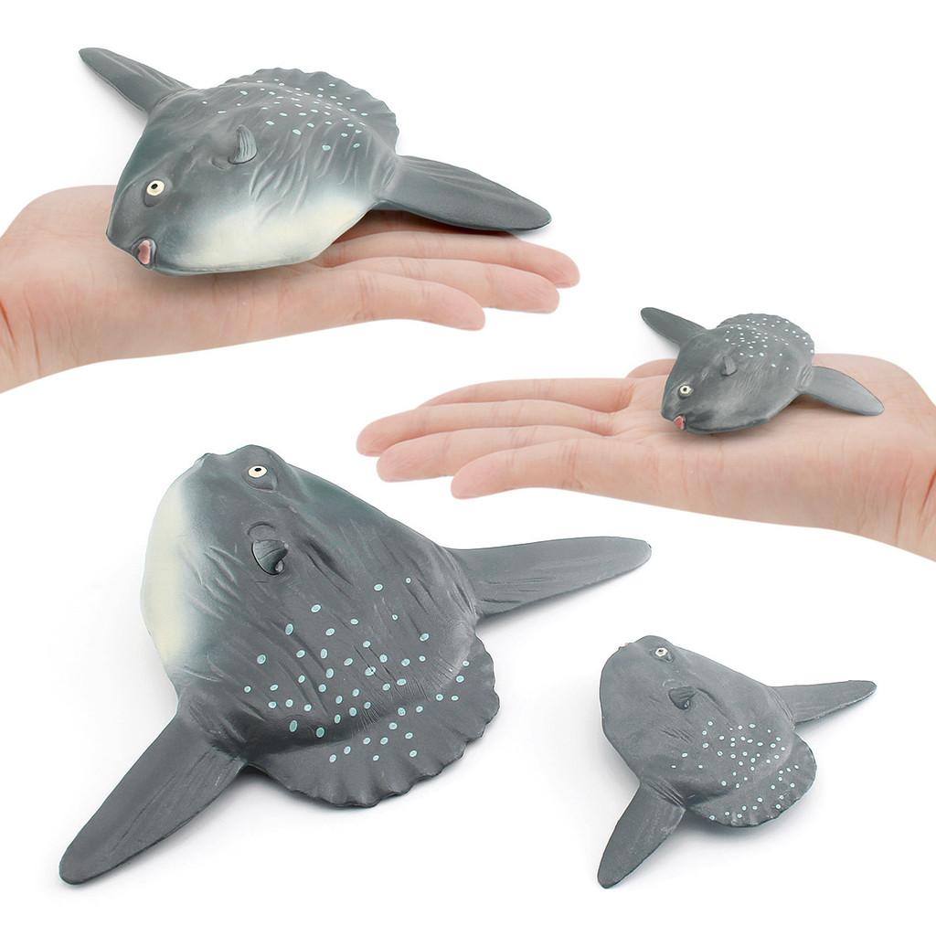 Marine Animal Sunfish Pvc Model With Realistic Sunfish Design For Childrens Educational Decor