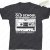 Old School Mixtape Cassette Pencil Rewind Vintage 80s 90s Tees TShirt Throwback Wen Women Classic Fashion Streetwear Cotton Tops