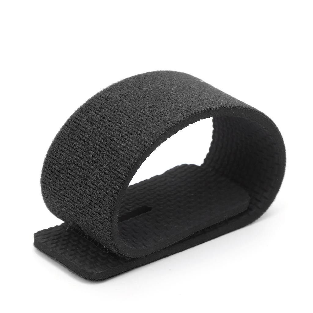 10 Stück Outdoor Angelruten Tragegurt Neopren Schlinge Elastisch Verstellbar Gerätehalter Schwarz