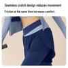 Juyitang Women's Color-Matching Yoga Three-Piece Set - Breathable Slim Fit Sportswear.