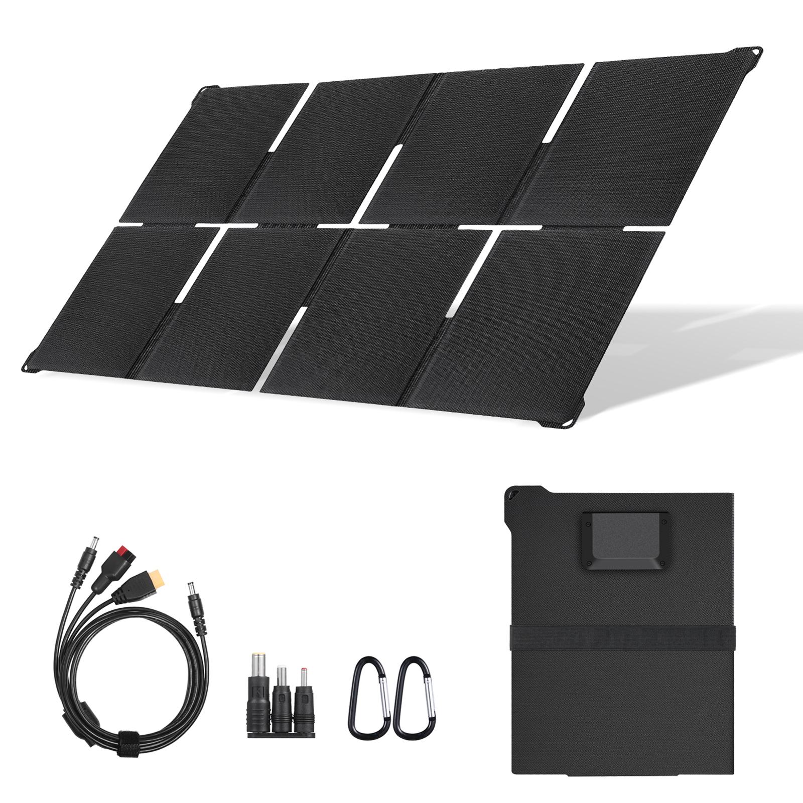 

80W Flexible Solar Panel 5V/12V/20V High Efficiency Portable Solar Panel Power Backup for Outdoor RV Camping Off Grid Emergency China Mainland