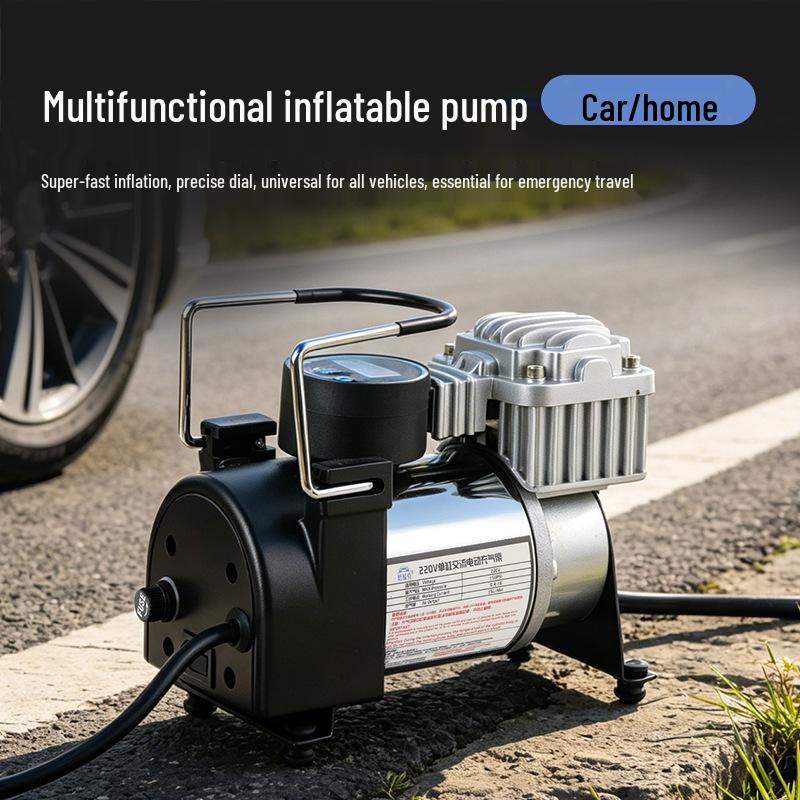 High-Power Digital Single-Cylinder Tire Inflator Pump for Home and Car Inflator Pump