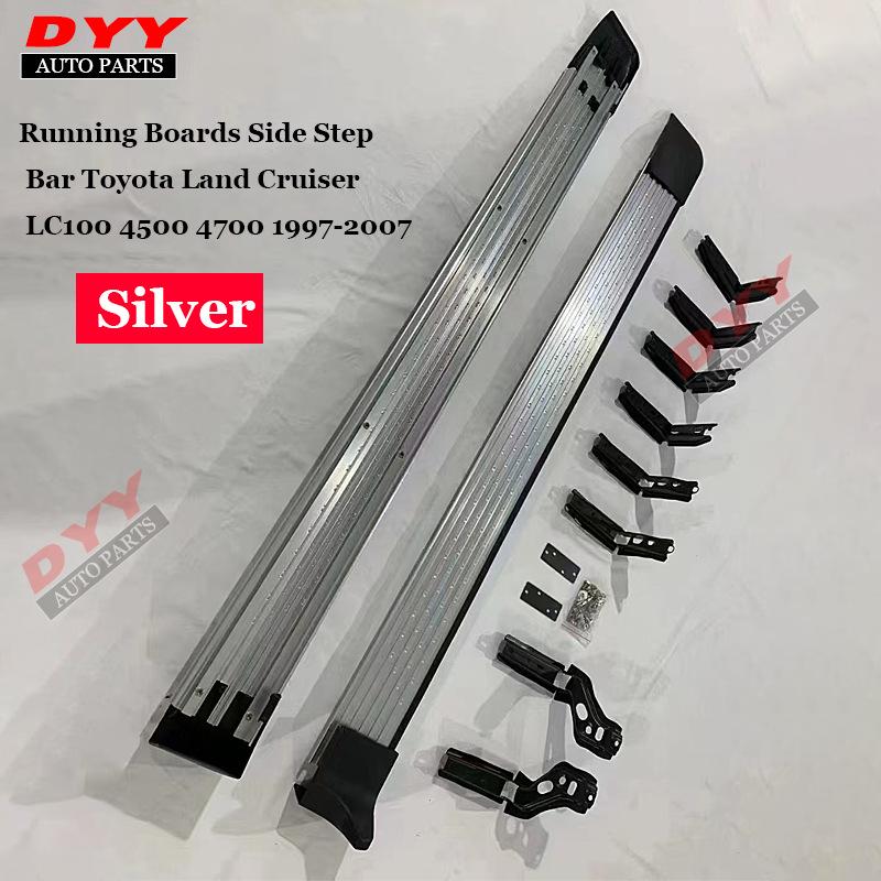 Compatible Aluminum Alloy Pedals for Land Cruiser LC100/4700/FJ100 – Original Style