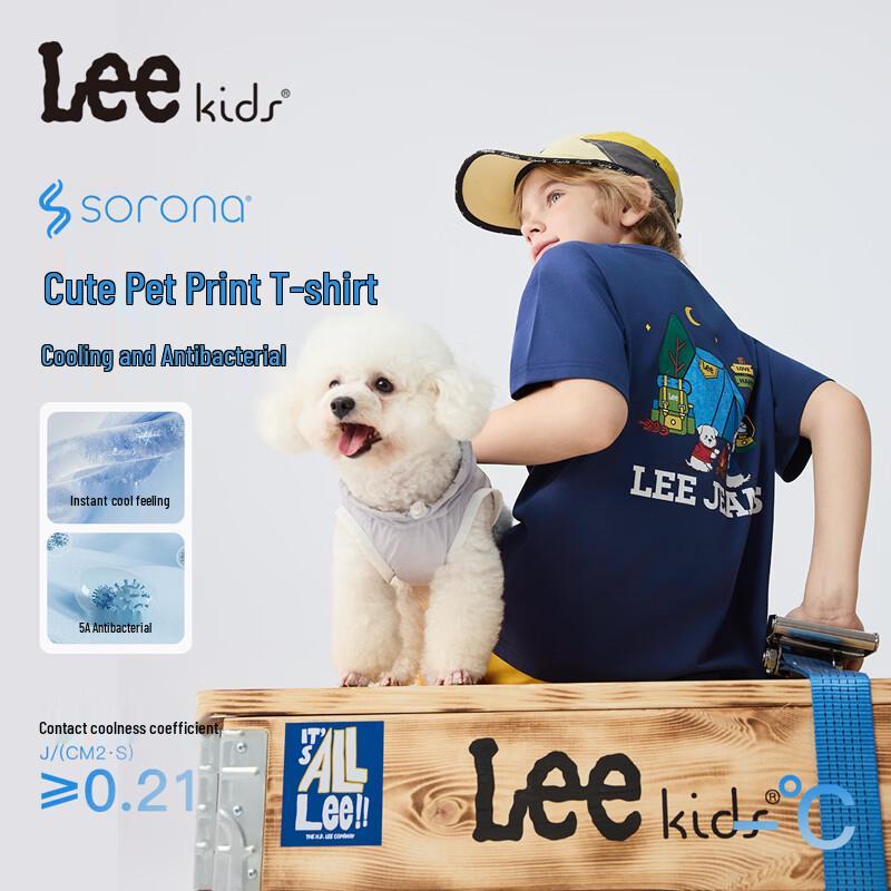 Lee Lee Kids Cartoon Print Short-Sleeve T-Shirt 160+ deregulation