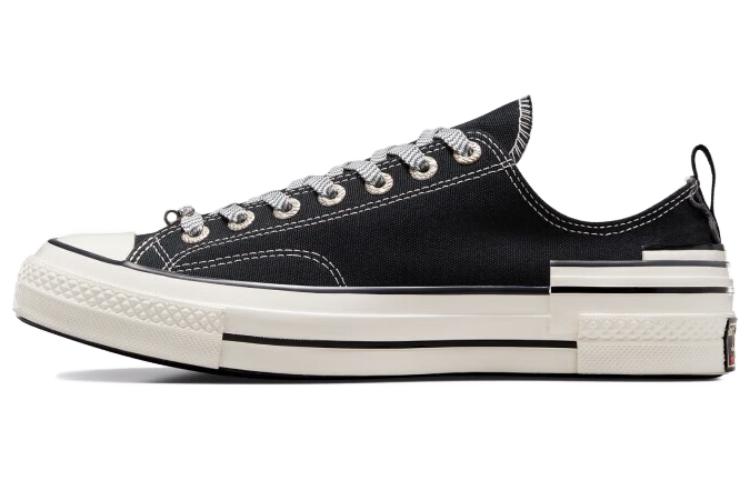 Converse Chuck 70 Hacked Heel Low Black Reflective 35