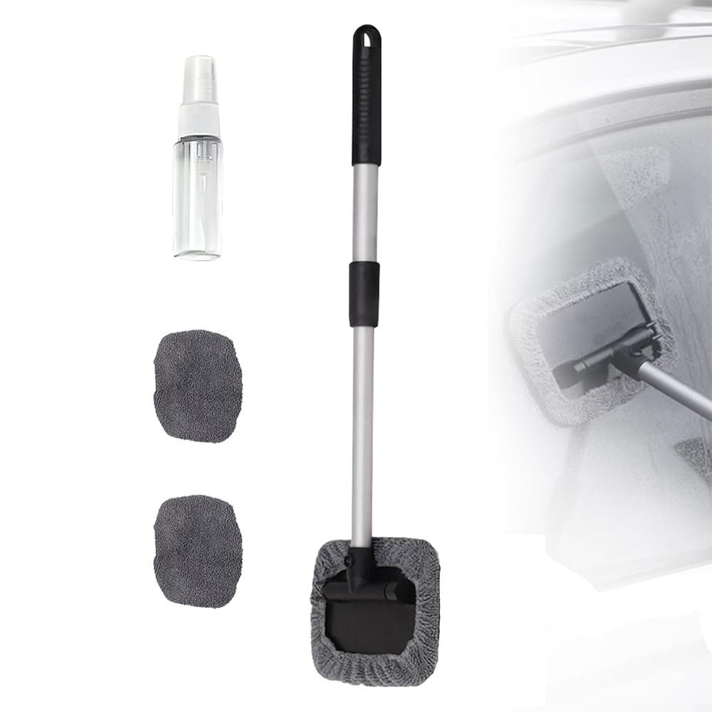 

with Microfiber Pads Magnetic Car Window Cleaner Tool Car Cleaner Tool for Auto Glass A