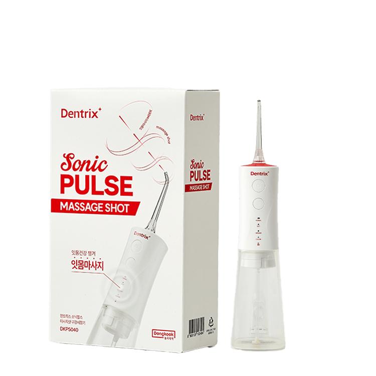 Ультразвуковой ирригатор Dentrix Sonic Pulse Massage Shot (Уход за деснами для среднего и пожилого возраста / Ирригатор)