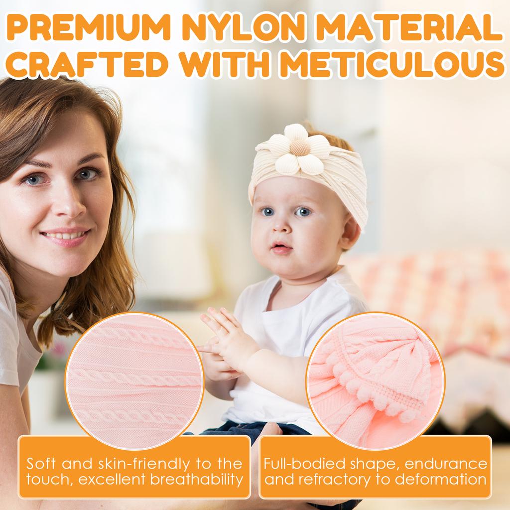 8-31Pcs Baby Girl Headbands Lot Bows Baby Headband Newborn Gift Elastic Hair Bands Children Turban Kids Infant Hair Accessories