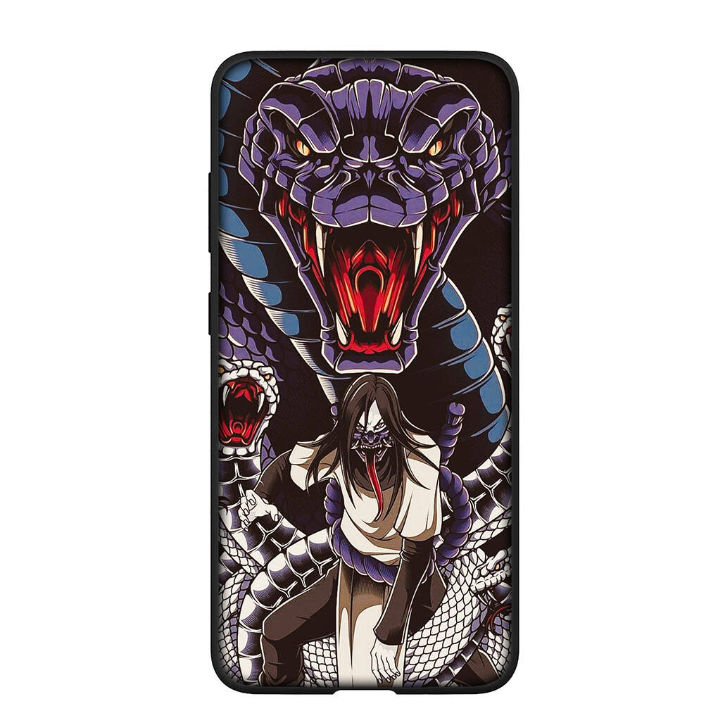

Чехол для iPhone 17 15 16 Plus Xiaomi Poco X7 X6 F8 F7 C85 C75 C71 Redmi Note 14 12 11 13 Pro Max A4 14C 13C 15C Орочимару Мультяшный Наруто Аниме Чехол for Samsung Galaxy A71 болюс
