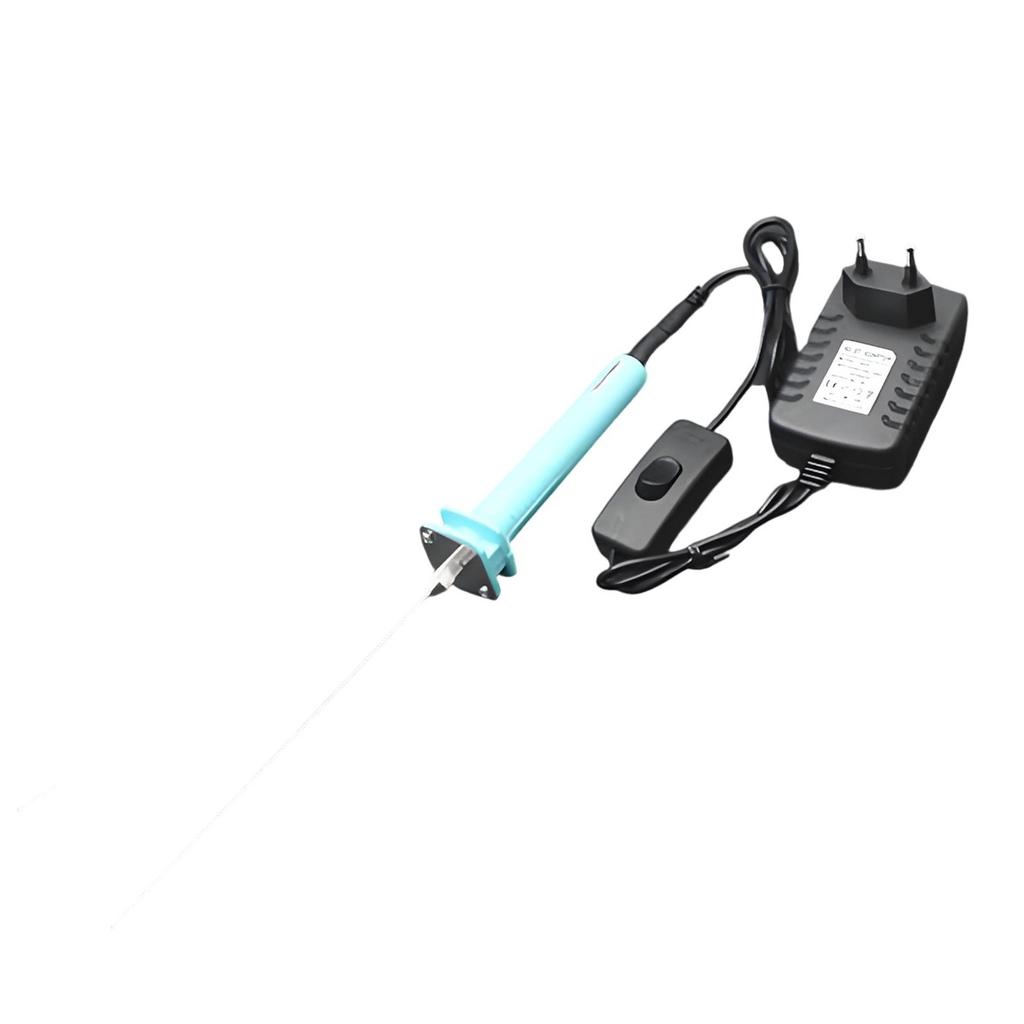 Elektrischer Schaumschneider mit Präzisionsnadelspitze, schnelles Aufheizen für Styropor, Kunststoff, Gummi, Basteln, europäisches Netzteil enthalten