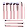 14 Makeup Brushes, Wooden Handles, Soft Hair, Eyeshadow Brushes, Blush Brushes, Brushes, Makeup Tools, In Stock