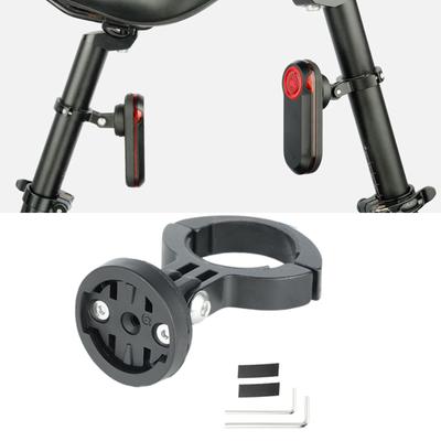 Universals Radars Tail Light Bike Seatpost Mount Brackets Water Resistant Brackets for Long Distances Cycling