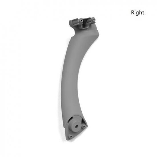 1x Gray Right Inner Door Panel Handle Pull Trim Cover For BMW 3 Series 2004-2012