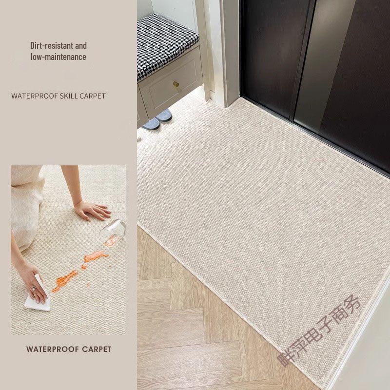 Imitation Sisal Pineapple Ring Doormat - Thickened Entry Mat Rug 40*60cm