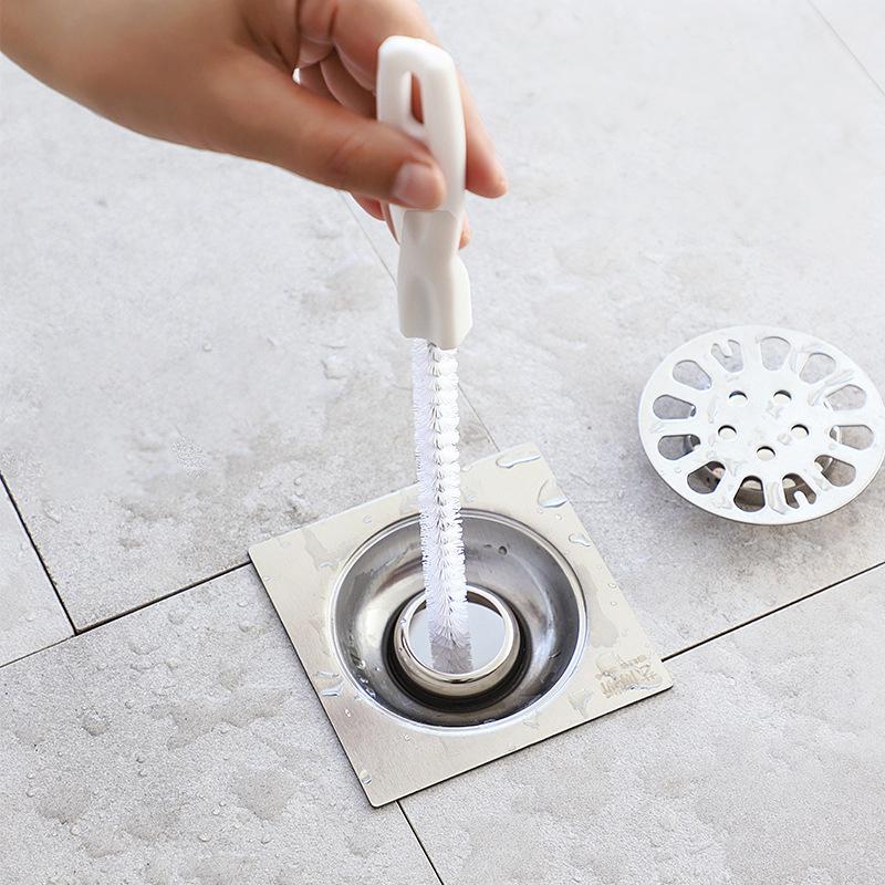 Super Long Pipe Dredging Brush Bathroom Hair Sewer Sink Cleaning Brush Flexible Drain Cleaner Clog Plug Hole Remover Tool