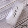 9pcs/box Telephone Cord Wire Hair Ties Colorful Elastic TPU Spiral Coil Scrunchies Hair Ring Band