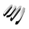 Roof Rack Rail End Cover, 4Pcs Roof Rack Cover Shell Cap Replacement for Toyota RAV4 XA40 2013 2014 2015 2016 2017 2018 Car Acce