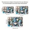 Christmas Blue Hat Dwarf, Snowman, Carpet Home Decoration, Entry Door, Bathroom Anti-Slip And Super-Absorbent Floor Mat