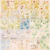 Misaki Planner Cute and Animal Washi Notebook 100 DIY Stickers for and Household Accounting PET 100 Sheets Stickers, Princess, Girl, Flower, Star,