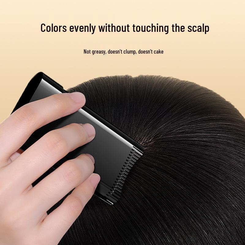 BRH Disposable Hair Dye Stick: Plant-Based Touch-Up & Styling Comb - Gentle White Hair Coverage