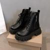 Fashion Boots Female Pastoral Floral Wind Fresh Natural Vacation Casual Fairy Wind Dating Vintage Premium