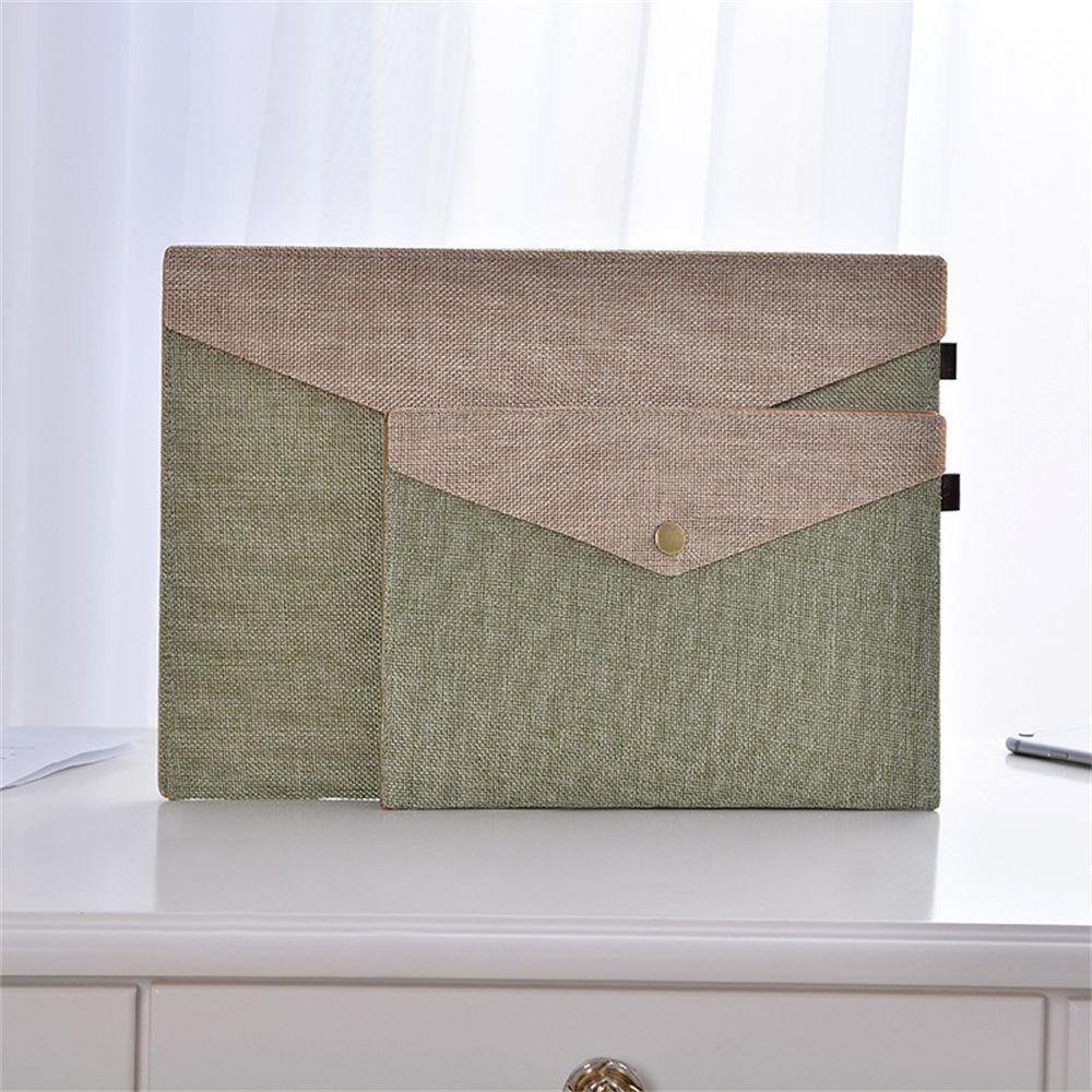 Cases Imitation Linen Canvas School File Folders Folders Organizers File Bags File Envelopes