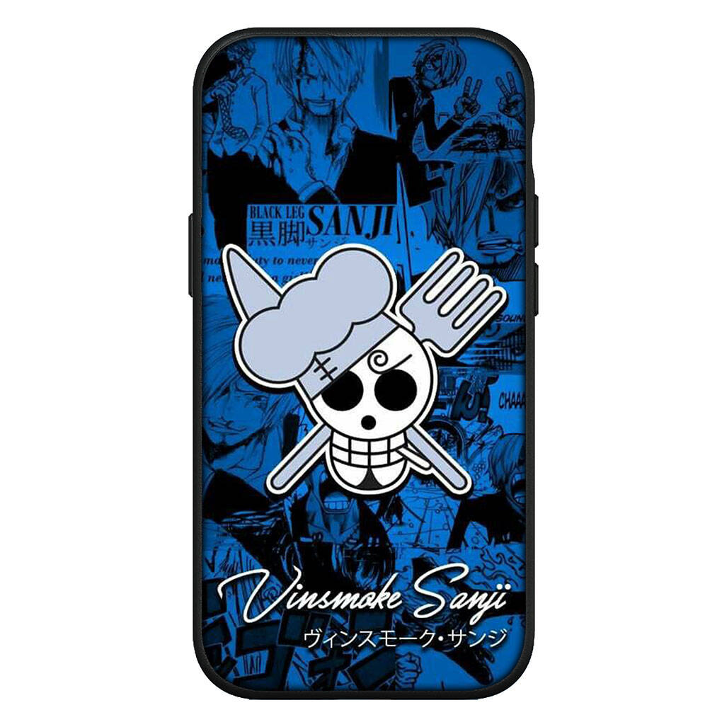 Cover for iPhone 17 16 15 Xiaomi Poco X7 Redmi Note 14 13 12 11 Pro Max 16e Samsung Galaxy S25 S24 S23 OPPO Huawei Sanji Luffy One Piece Phone Case