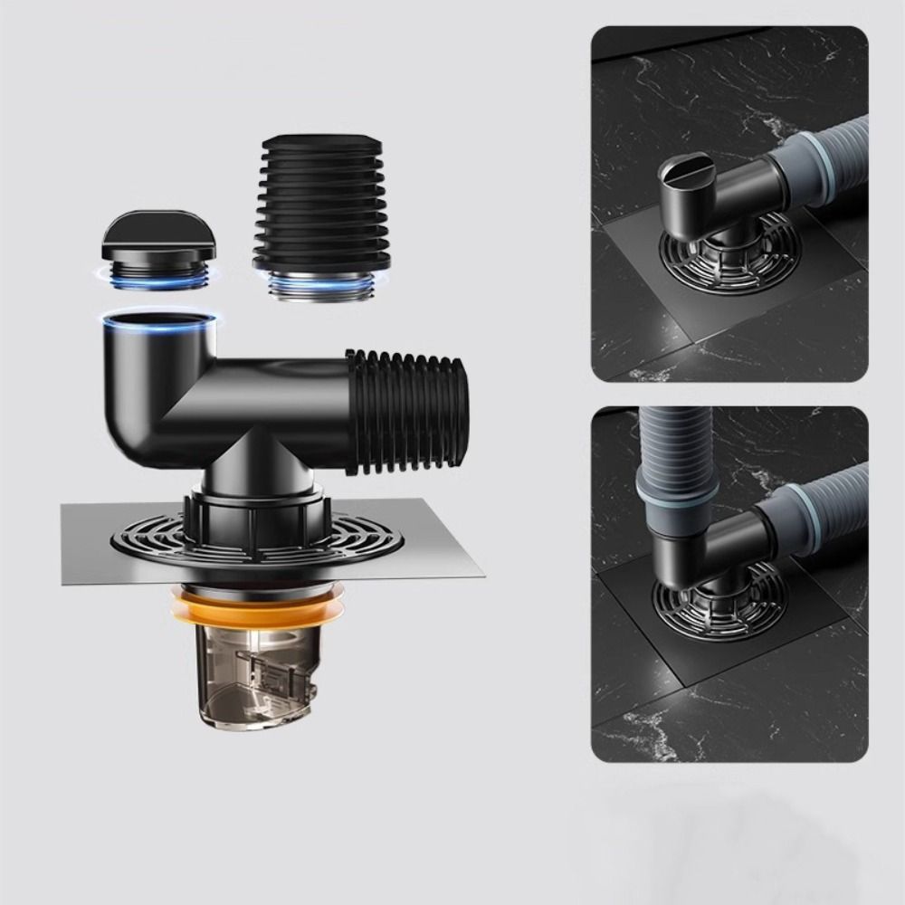 Rapid Drainage Anti-Odor Floor Drain Insect Control Washing Machine Drain Pipe  Home
