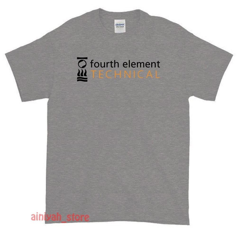 

New Fourth Element Logo Men s Funny T shirt USA Size S-XXL S