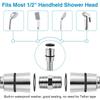 Large Bore Shower Head Hose Stainless Steel Shower Extension Tube High Pressure Shower Hose  Home