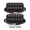 FLEOR 2PCS Ceramic Electric Guitar Humbucker Pickup Set 4 Wires Double Coil Pickups