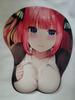 3D Silicone Mouse Pad, Three-Dimensional Design with Breasts & Buttocks, Cute Chest Mouse Pad, Washable, Durable, Ergonomic Design with Nipples and Pr